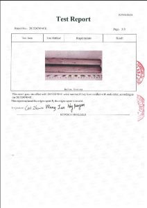 វិញ្ញាបនប័ត្រសម្រាប់ A453 660B 3 ។