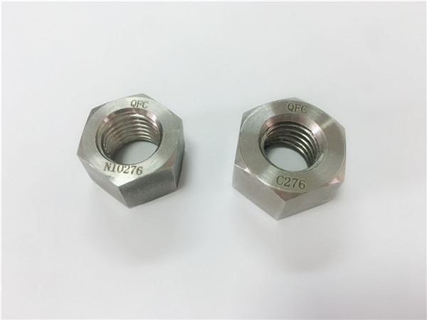 អ្នកផលិត fasteners យ៉ាន់ស្ព័រពិសេសគ្រាប់ hastelloy c276 ។