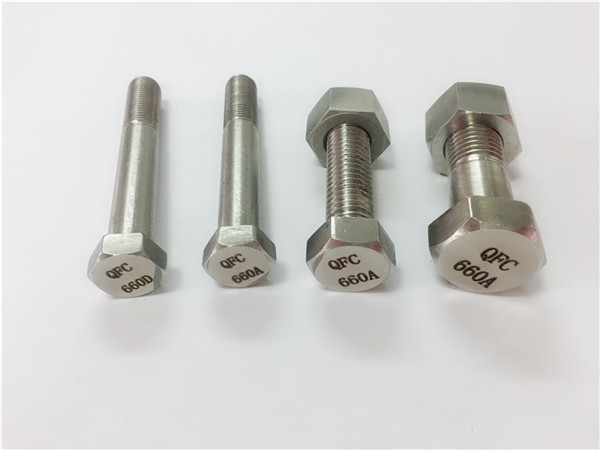 inconel 718 2.4668 uns n07718 hex nut និង bolt ។